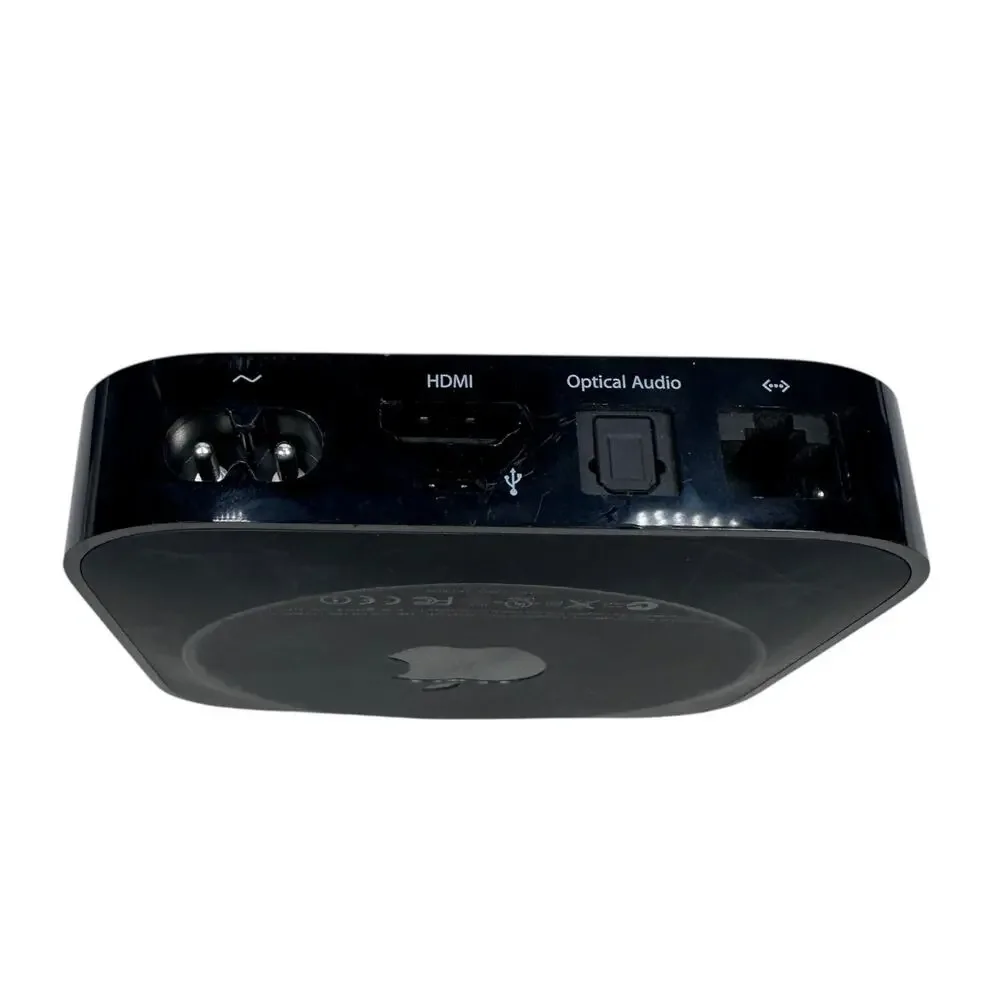 Apple TV Black A1427 3rd Gen Media Wi-Fi 1080p HDMI Lot of 2 UNTESTED FOR‎ PARTS